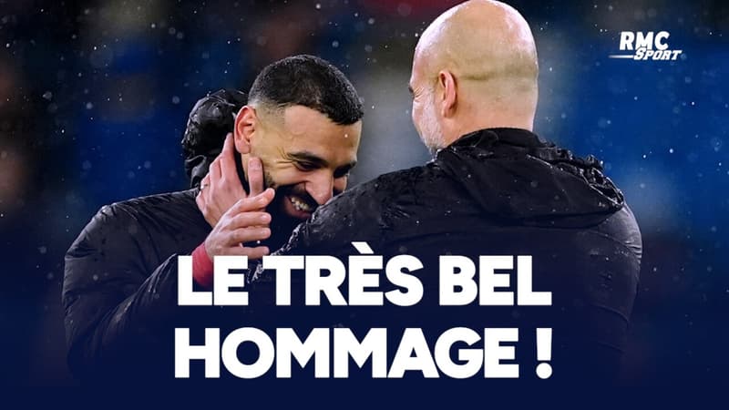 Man City-Liverpool : Le très bel hommage de Guardiola pour Salah