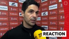 "Ça reste dans le vestiaire" – Arteta timide après la défaite d'Arsenal