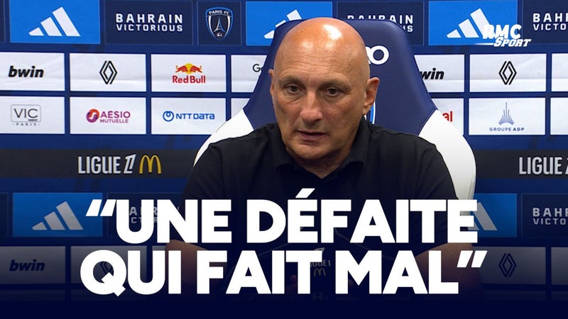 Paris FC 3-0 Nice : "Une défaite lourde qui fait mal", reconnaît Pantaloni