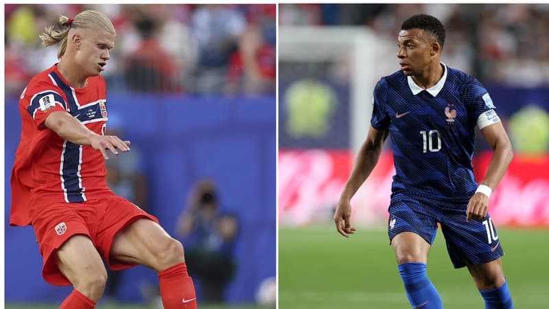 Norvège-France: Haaland face à Mbappé, qui gagne le match des statistiques?