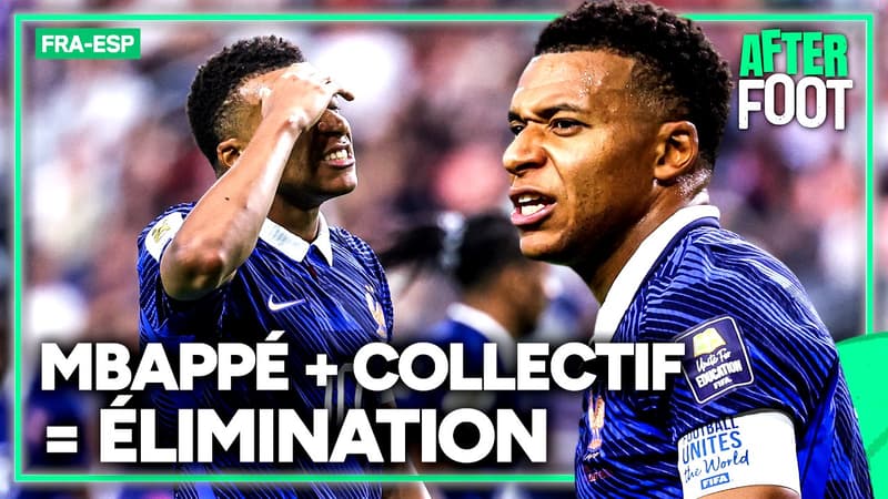France 0-2 Espagne : Avec Olise et Dembélé transparents, "le Mbappé PROVIDENTIEL ne fonctionne pas"