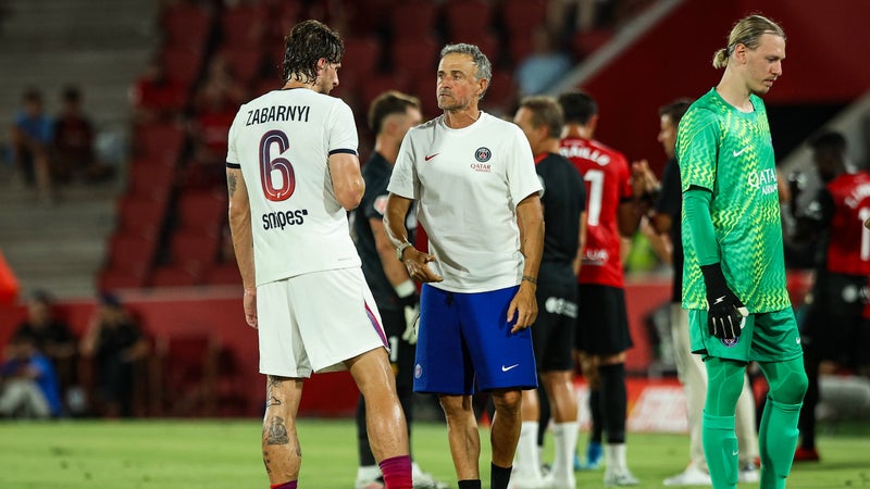 Majorque-PSG: Luis Enrique félicite les Titis pour "leur niveau et leur mentalité" malgré la défaite