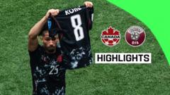 Le Canada marque six buts mais une victoire historique gâchée par la blessure de Kone