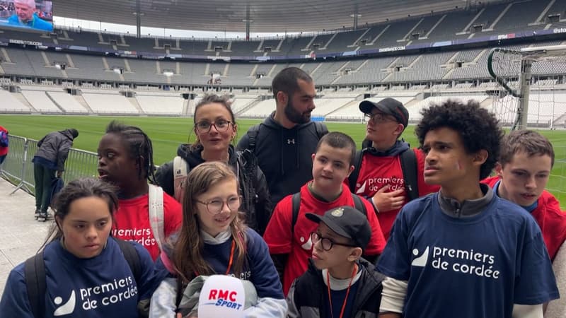 "Tous en bleu, blanc, rouge", Premier de cordées, l'association parrainée par Mbappé, a organisé une journée d’évasion pour des milliers d'enfants malades