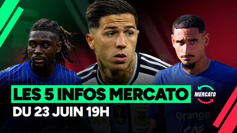 Koné, Fernandez, Lacroix... Les 5 infos mercato du 23 juin à la mi-journée