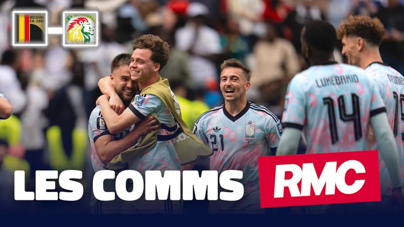 Belgique 3-2 Sénégal : Un match dingue pour une place en 8e, les comms RMC