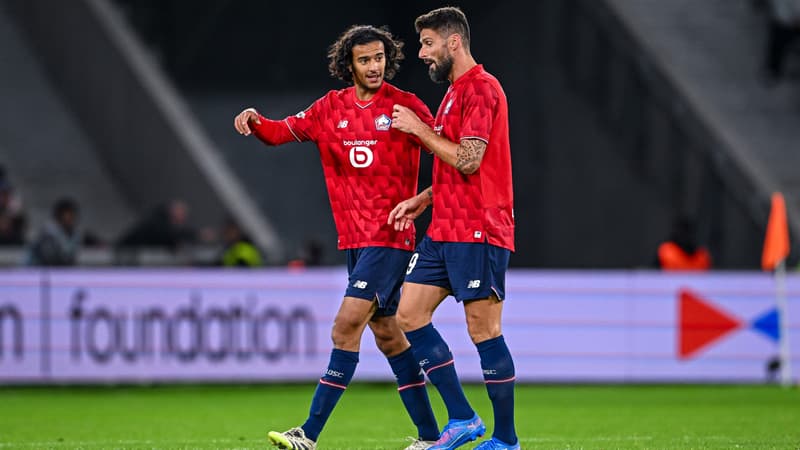 "S'il y arrive, il jouera au Real l'an prochain", le conseil de Giroud au "cadeau" Bouaddi