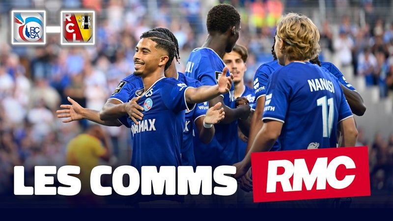 Strasbourg 2-1 Lens : Les Lensois trébuchent à la Meinau, les comms RMC