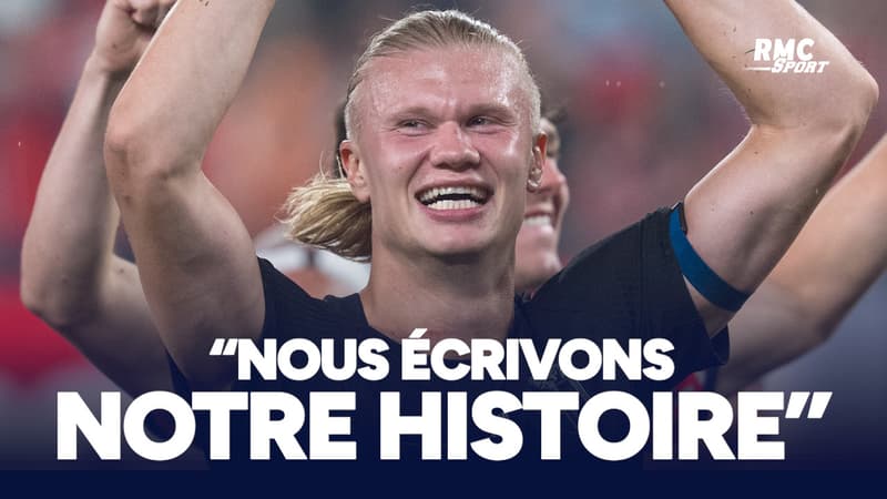 Norvège 3-2 Sénégal : "Nous écrivons notre histoire", se réjouit Haaland "fier d'être norvégien"