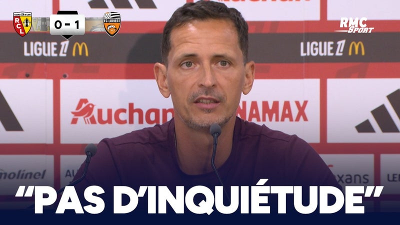 Lens 0-1 Lorient : "Si tout le monde revient... on va être très fort" rassure Toppmöller avant la LDC