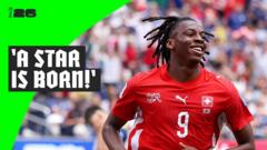 Le Suisse Manzambi réalise un superbe doublé contre la Bosnie