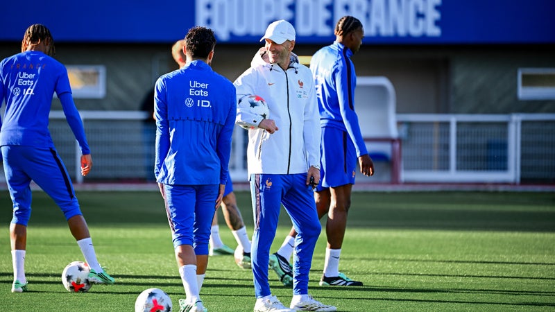 Equipe de France: la compo probable des Bleus pour la première de Zidane en Turquie