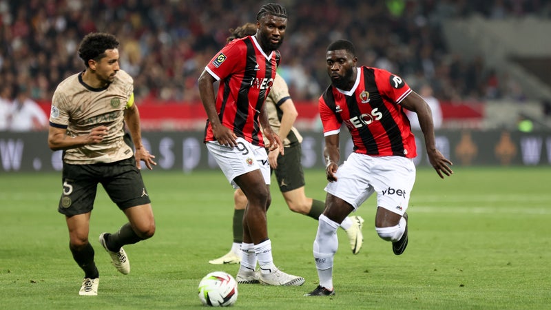 Nice: les deux supporters accusés de violences envers Moffi et Boga totalement relaxés