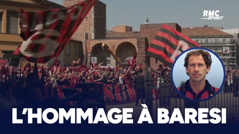 Décès de Baresi : L'hommage des ultras de l'AC Milan au "capitano"