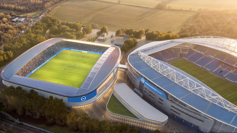 Premier League: Brighton va construire un stade pour sa section féminine, une "première en Europe"