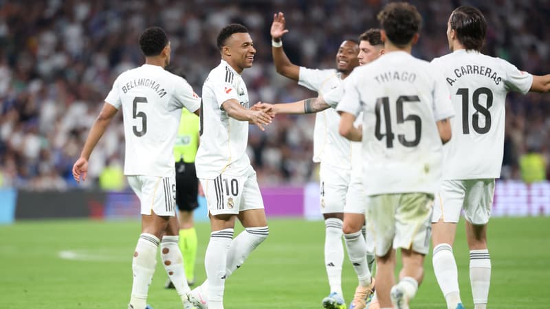 Real Madrid-Athletic Bilbao: les Madrilènes s'imposent sans forcer, Mbappé termine meilleur buteur