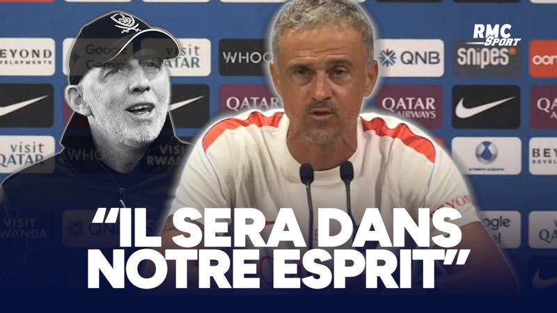 Brest-PSG “Eric Roy serait très heureux de voir cet hommage”, affirme Luis Enrique
