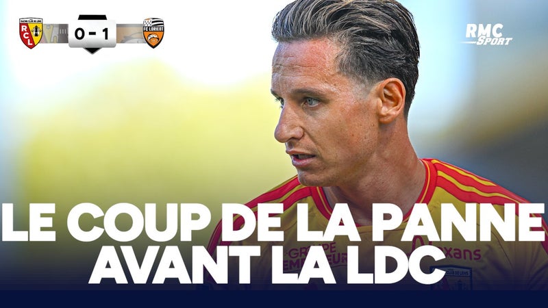 Lens 0-1 Lorient : "Une autre musique" Thauvin a hâte de la LDC après la défaite