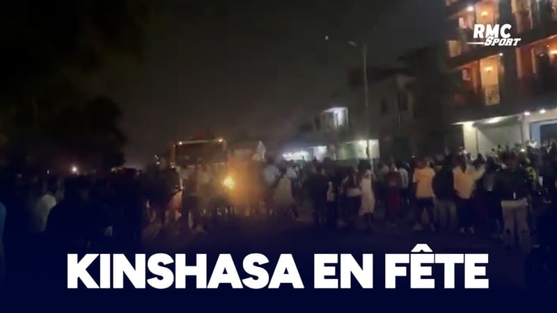 Victoire, qualif'... Kinshasa a fêté toute la nuit l'exploit de la RD Congo