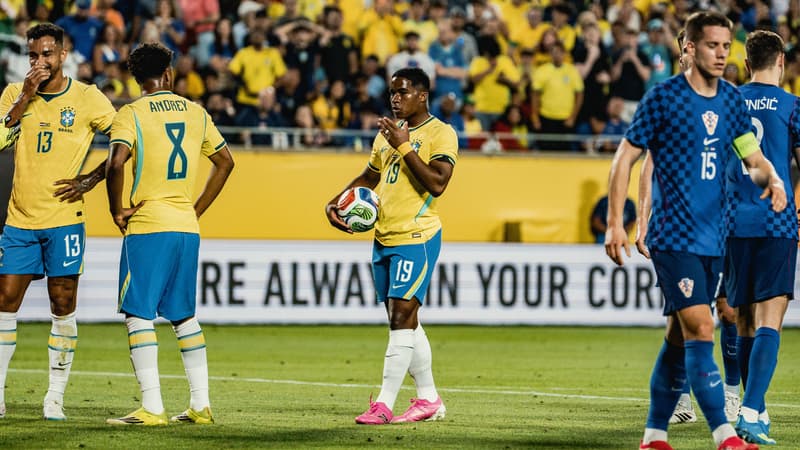 Doublement décisif, Endrick réveille le Brésil face à la Croatie