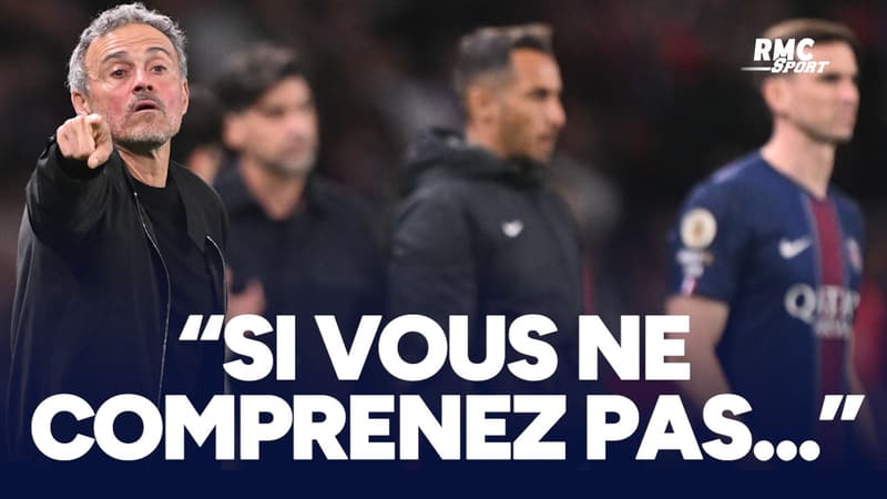PSG 1-2 Lyon : "Si vous ne comprenez pas..." irrité, Luis Enrique justifie son turnover