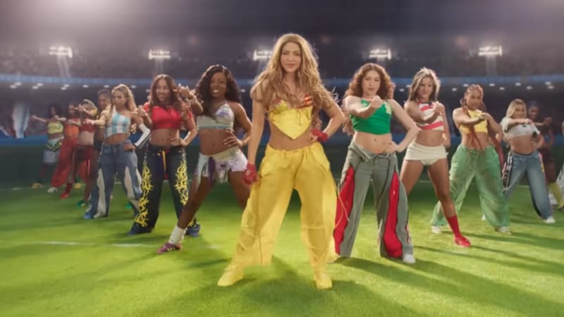 "Shakira, on est prêts": Mbappé lance le clip de la chanson officielle de la Coupe du monde 2026