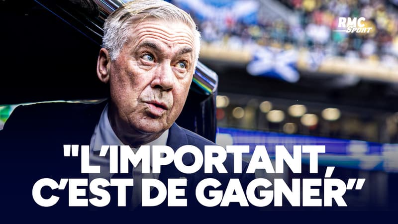 Joga bonito ? "L'important c'est de gagner" tranche Ancelotti