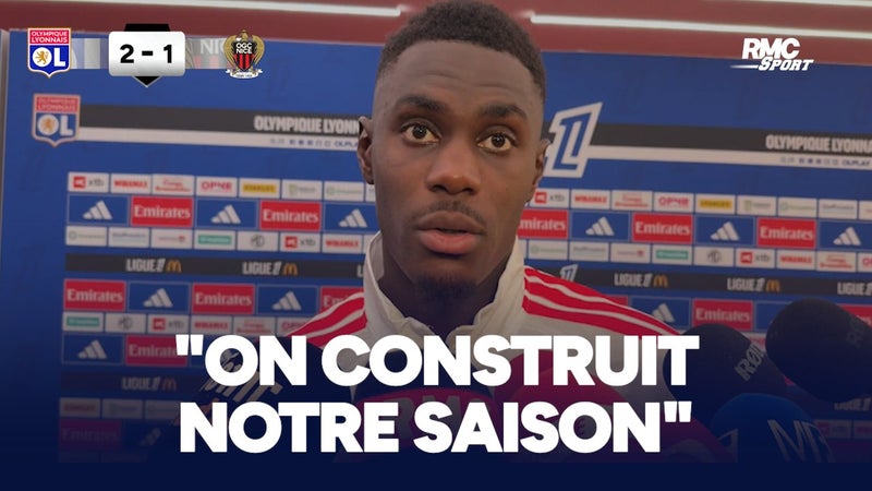 Lyon 2-1 Nice : "On construit notre saison" Niakhaté fier de la prestation de son équipe