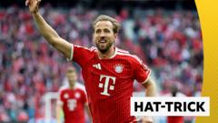 Kane réalise un triplé alors que le Bayern bat Cologne