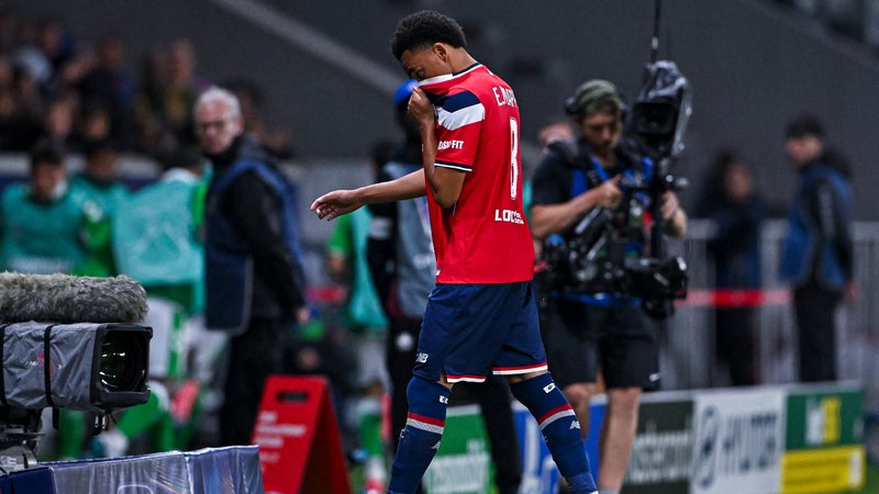 "La défaite est entièrement de ma faute", les excuses d’Ethan Mbappé après son exclusion lors de Lille-Betis