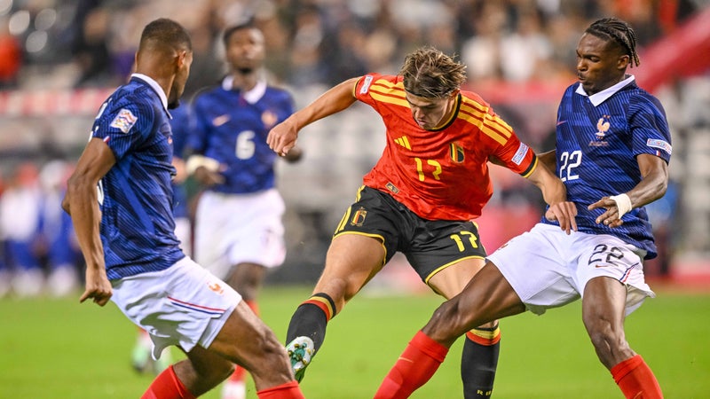 Belgique-France: "Le coach m’a donné toute sa confiance", les conseils de Zinédine Zidane avant les débuts des petits nouveaux