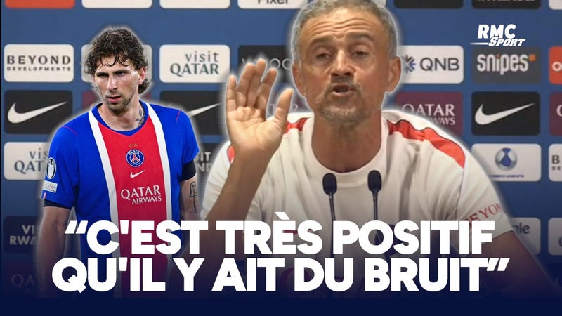 PSG : “C'est très positif qu'il y ait du bruit”, Luis Enrique répond aux critiques contre Zabarnyi