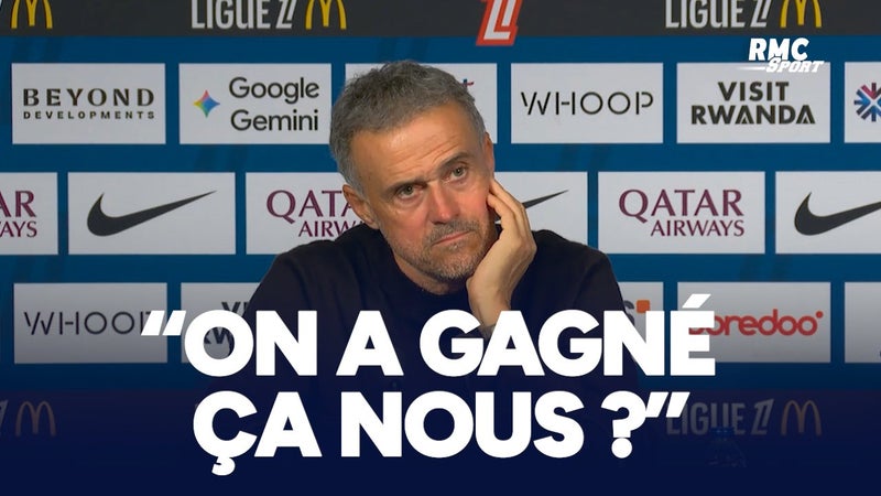 Le PSG élu club de la saison : "On a gagné ça nous ?", ironise Luis Enrique