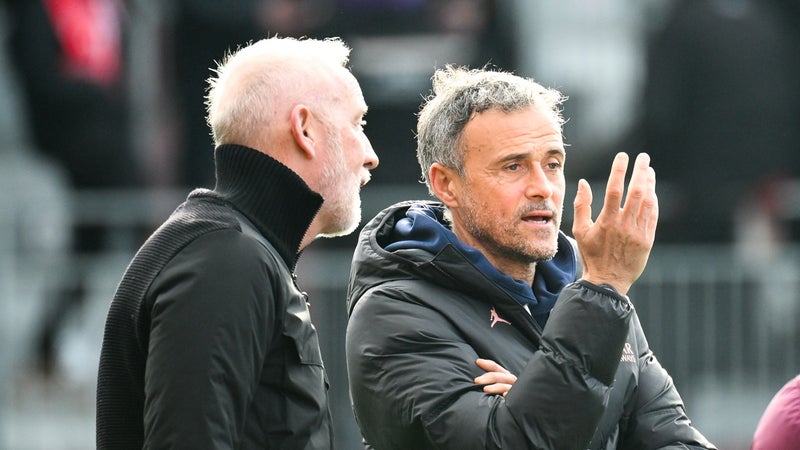 Brest-PSG: "Il va nous manquer", le vibrant hommage de Luis Enrique à Eric Roy