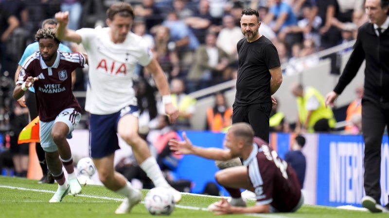 Grave crise à Tottenham: "Les leaders doivent être des leaders", De Zerbi charge ses joueurs après une nouvelle défaite