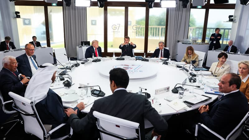 "Il fait semblant d’être content", l’émir du Qatar chambre Macron sur le back-to-back du PSG en Ligue des champions au G7 d’Évian