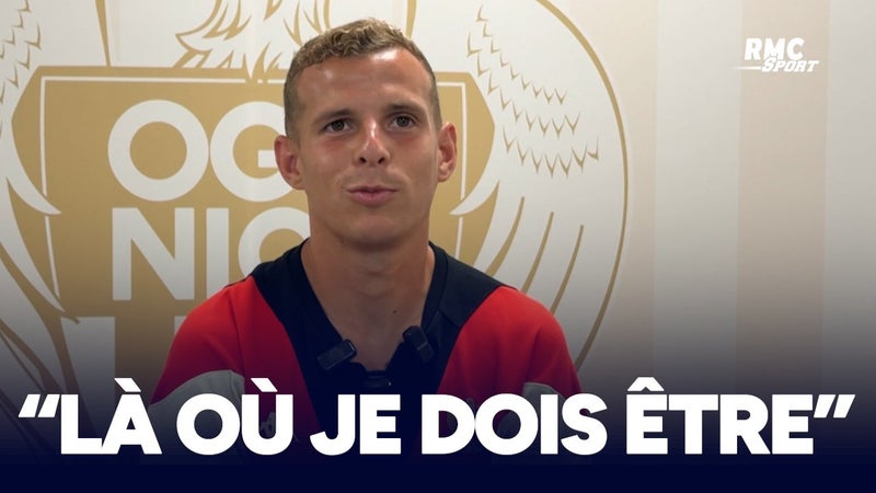 OGC Nice : "Je suis là où je dois être", entretien avec Gauthier Hein