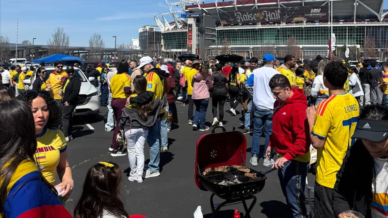 Colombie-France: chiens de détection, "tailgate" et buvettes XXL… on a assisté à un match de football aux Etats-Unis