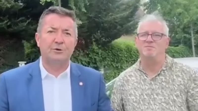 "C’était sans doute un peu puéril": les excuses du député Karl Olive, en pleine polémique pour avoir grimpé sur un capot de voiture après la victoire du PSG