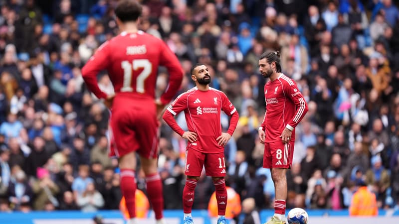 Une défense qui prend l'eau et un penalty raté: la débâcle de Liverpool, humilié par Manchester City avant d'affronter le PSG