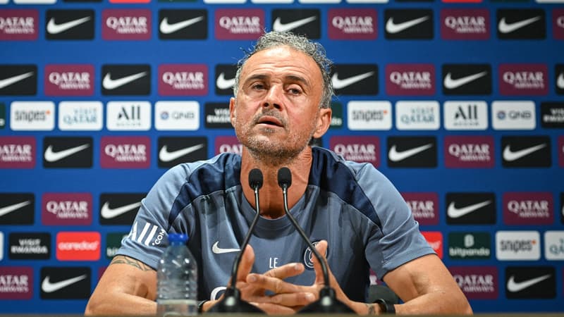 PSG: revivez la conférence de presse de Luis Enrique avant le match contre Toulouse