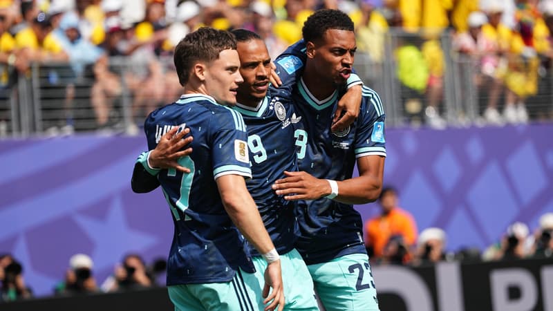 Équateur-Allemagne: en vidéo, le but polémique de Sané après un pied très haut de Pavlovic