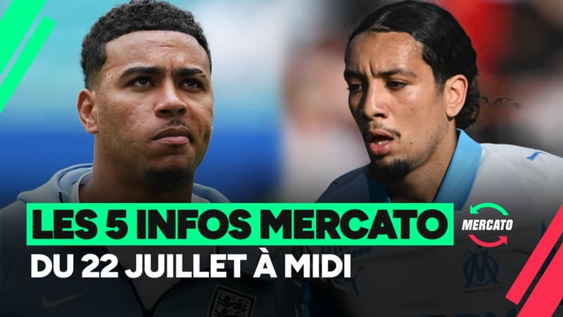 Torres, Rogers, Openda... les 5 infos mercato du 22 juillet à midi