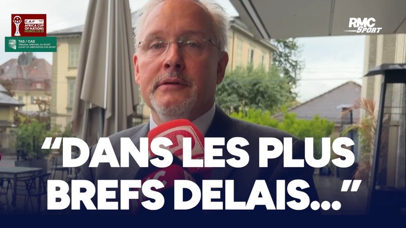 Finale de la CAN 2025 : "Une décision dans les plus brefs délais" le but du directeur du TAS