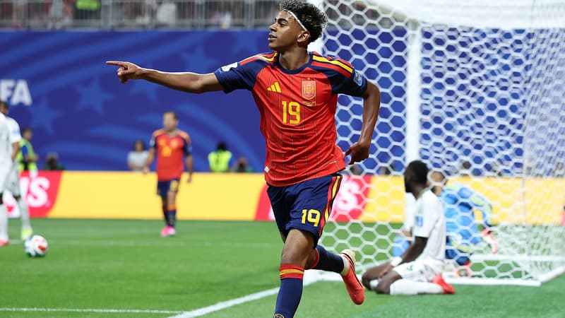 Une première à la Coupe du monde depuis Pelé: Lamine Yamal affole encore les statistiques avec l'Espagne