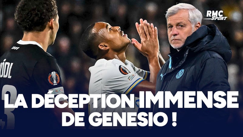 Sturm Graz 1 -0 OM : "La mi-temps qui me déçoit le plus depuis le début de la saison" tacle Genesio