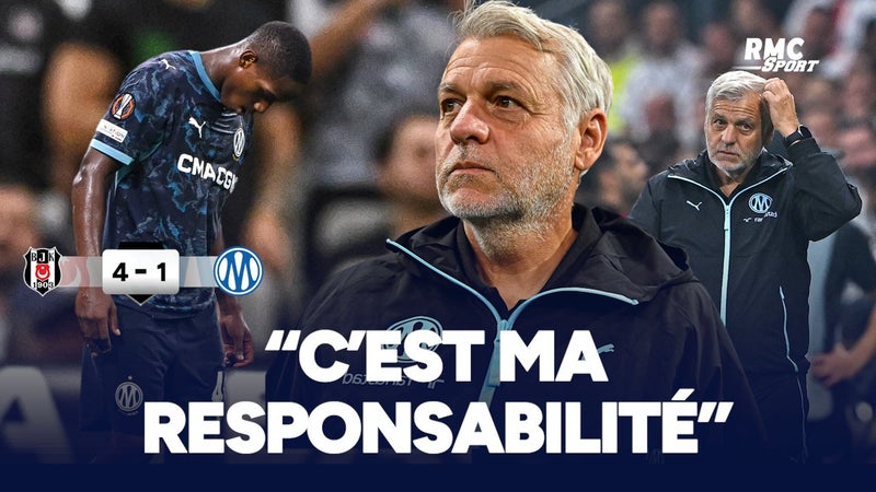 Besiktas 4-1 OM : "Pas ce dont je rêvais", la grosse remise en question de Genesio après la claque à Istanbul