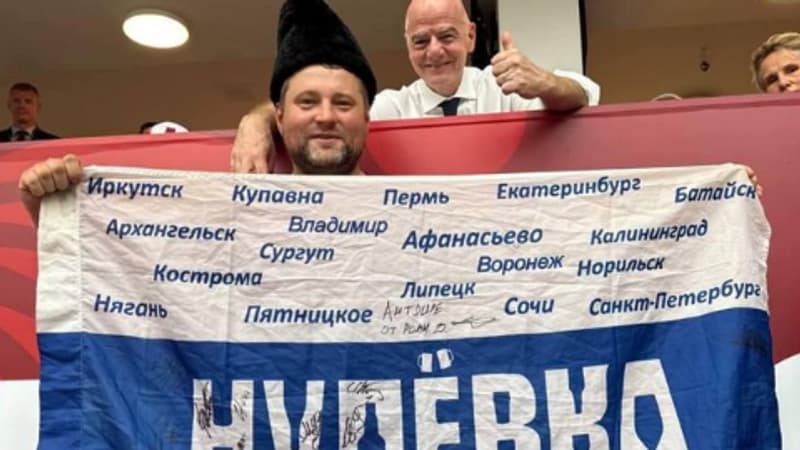 Consentants ou piégés? Quand Infantino et le Premier ministre canadien signent un drapeau russe en plein match