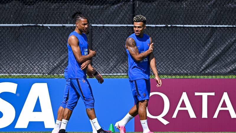 Et en plus ils s'échangent des tuyaux: quand Désiré Doué apprend un nouveau dribble à Michael Olise