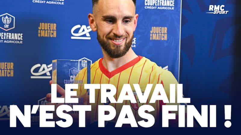 Lens 4-1 Toulouse : "Ce sera seulement beau si on gagne la finale" prévient Thomasson